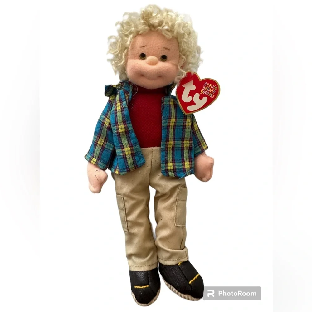 TY Vintage beanie Boppers Paula Plappertasche & Rugged Rusty W/ Tags Plush 2002 - Picture 4 of 8